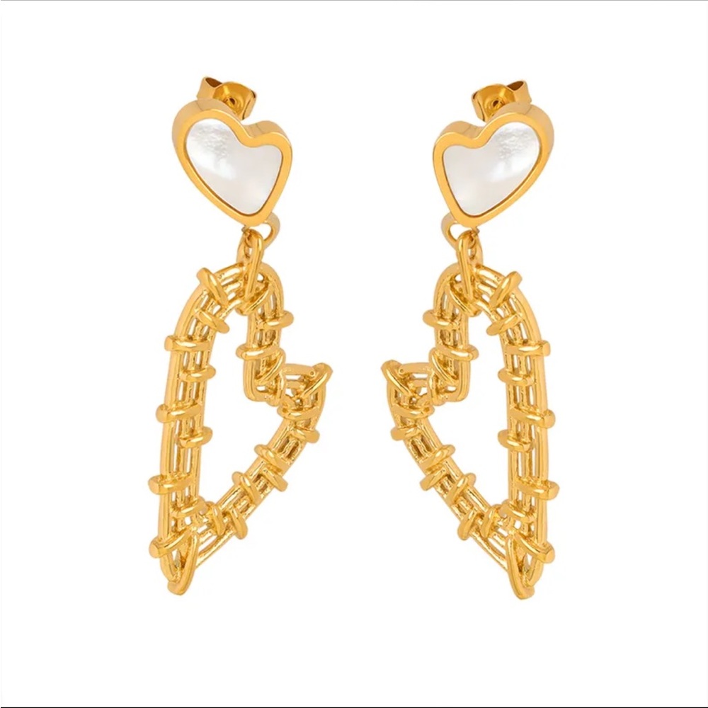 Earrings gold